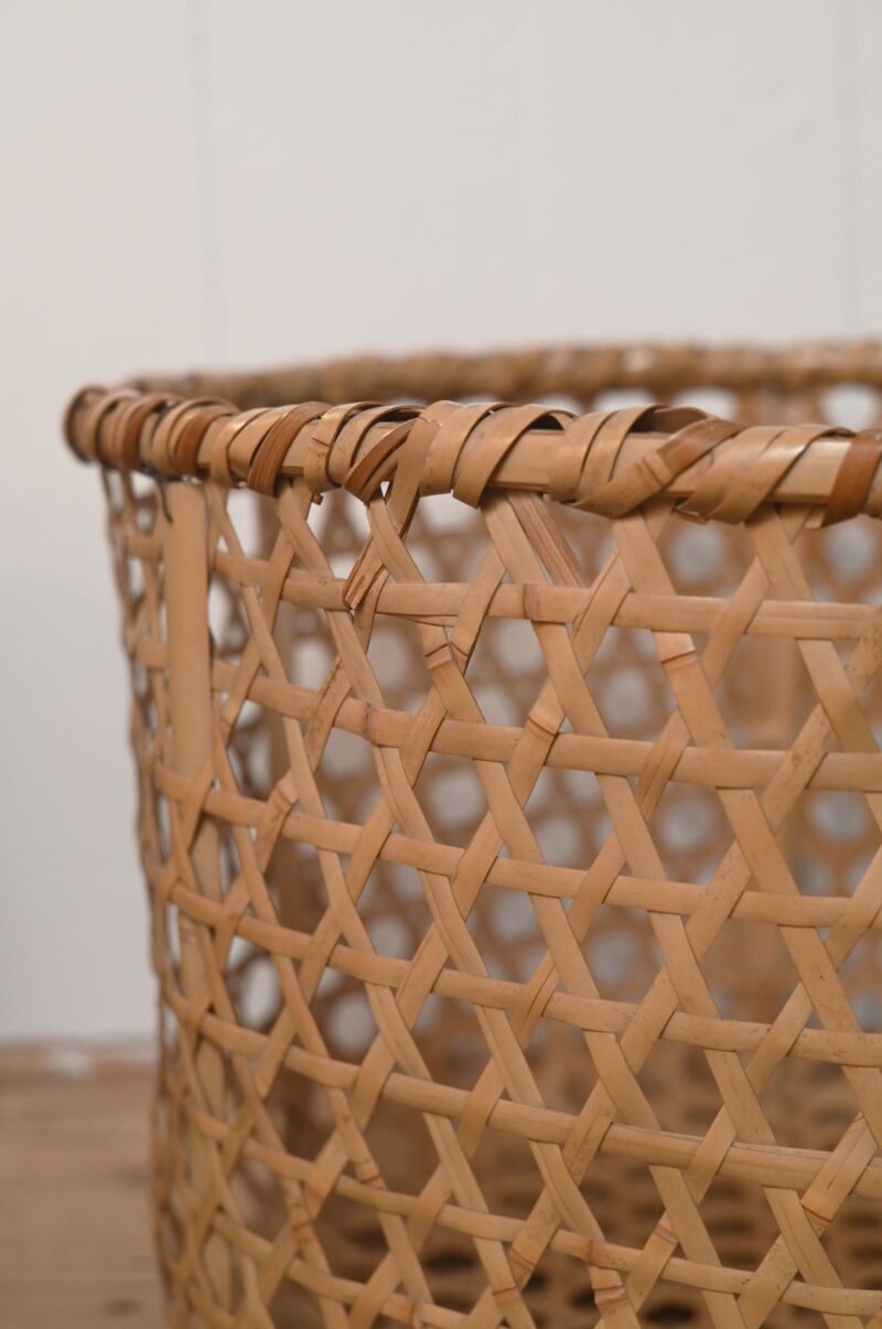 Large Vintage Japanese Basket c1970 - Image 3